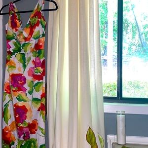 Beautiful Vintage Floral Pencil Dress 🌺